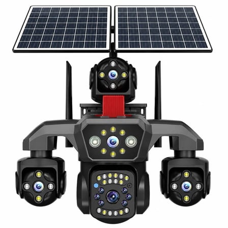 4g Solar 4 Lens - 1 Ptz 10x Zoom (Aydınlatma) IO-SG403