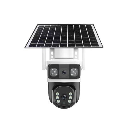 2mp*2 4mp 4g 8w Solar Kamera IO-777