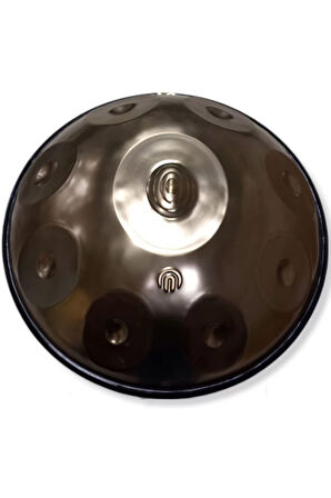 Steel Handpan 9 Nota Re Minör (çanta+renkli Kuşak+bakım Yağı)