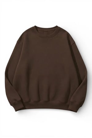 Unisex Yumuşak Dokulu Need Money Baskılı Tasarım Oversize 3 İplik Bisiklet Yaka Sweatshirt