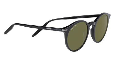 SERENGETI  LEONORA 8954 51  Unisex SİYAH Yuvarlak Çerçeve Güneş Gözlüğü