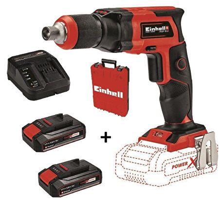 Einhell TE-DY 18 LI 2.5 Ah Çift Akülü Vidalama Makinesi
