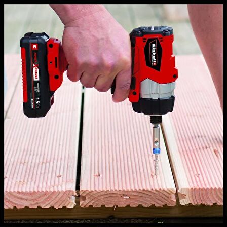 Einhell TE-CI 18 Li Brushless Darbeli Vidalama + 2.5 Ah Starter Kit + Çanta