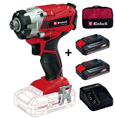 Einhell TE-CI 18/1 LI 2.5 Ah Çift Akülü Darbeli Vidalama Makinesi