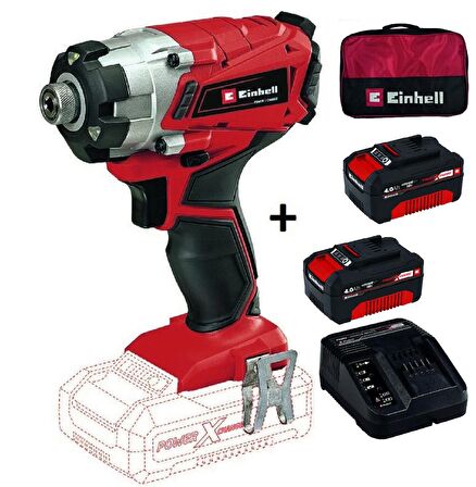 Einhell TE-CI 18/1 LI 4 Ah Çift Akülü Darbeli Vidalama Makinesi