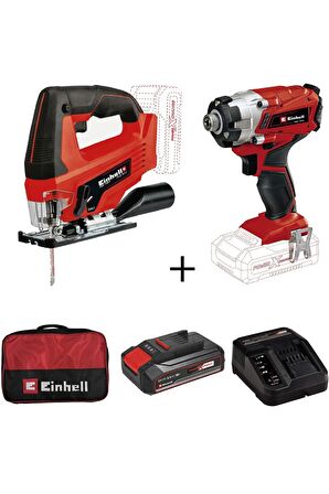 Einhell TE-CI 18/1 Akülü Dekupaj Testere + 2.5 Ah StarterKit + Bez Çanta