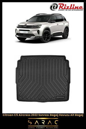 Rizline Citroen C5 Aircross 2024 Model Alt 3D Bagaj Havuzu