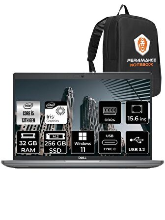 Dell Latitude 3540 i5 1335U 32GB RAM 256GB SSD 15.6'' FHD W11HOME N006L354015 & PER4 ÇANTA 
