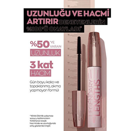 Avon Legendary Lengths Maskara Glimmersticks Blackest Black Göz Kalemi Seti