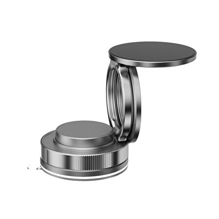 Lopard Vakum Özellikli 360° Dönebilen Magnetik Telefon Tutucu — Güçlü Tutunma, Hızlı Montaj