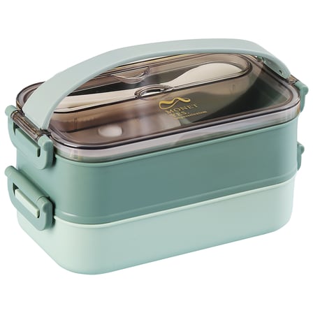 Vagon Çelik Beslenme Kutusu Lunch Box Paslanmaz 1500 Ml Xc-465 (Karışık Renk 1 Adet)
