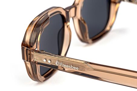 Freesbee Fairfax Asetat Unisex Güneş Gözlüğü - BROWN