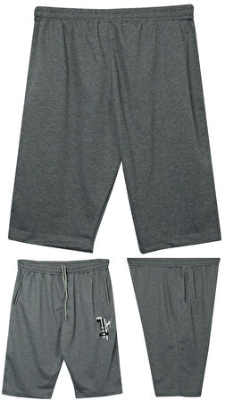 Erkek Büyük Beden 110 - 150 Kilo Arası İçin Uygun Pine1 Yazılı Penye Kapri