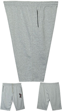 Erkek Büyük Beden 110 - 150 Kilo Arası İçin Uygun Pine1 Yazılı Penye Kapri