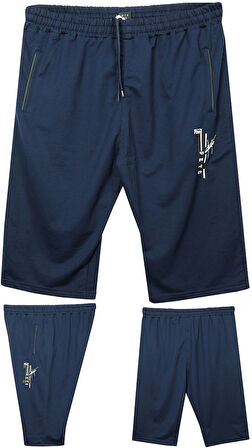 Erkek Büyük Beden 110 - 150 Kilo Arası İçin Uygun Pine1 Yazılı Penye Kapri