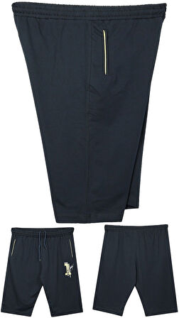 Erkek Büyük Beden 110 - 150 Kilo Arası İçin Uygun Pine1 Yazılı Penye Kapri