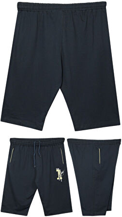 Erkek Büyük Beden 110 - 150 Kilo Arası İçin Uygun Pine1 Yazılı Penye Kapri