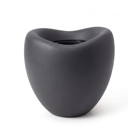 Omnipazar SO-LALE02 Lale Saksı Dekoratif Modern Plastik İç Kovalı 25 LT NO:2 