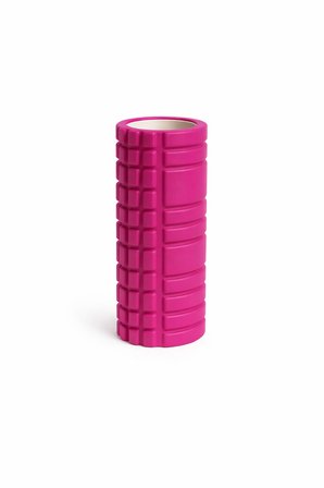 Yüksek Yoğunlukta Orta Sert Foam Roller Fıtness Pilates Yoga Masaj Rulosu Masaj Köpüğü FUŞYA RENK