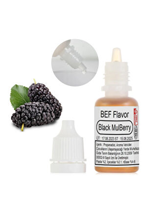 BlackMullBerry (Kara Dut) Gıda Aroması, Gıda Şurubu