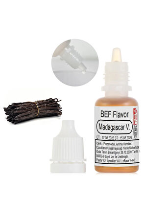 Madagascar Vanilla Gıda Aroması, Gıda Şurubu