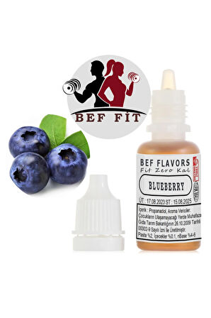 FİT ZERO KAL BlueBerry Gıda Aroması, Gıda Şurubu