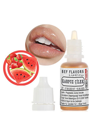 Lip Gloss Karpuz Çilek Gıda Aroması, Gıda Şurubu