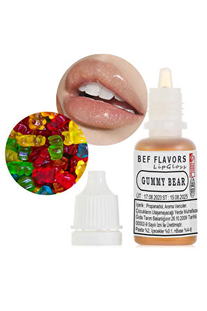 Lip Gloss Gummy Bear Gıda Aroması, Gıda Şurubu