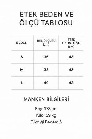 Kadın Haki Astarlı Şortlu Kemerli Pileli Yazlık Mini Etek