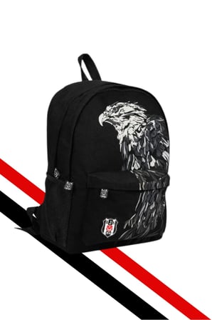Beşiktaş Kartal Baskı Detaylı Sırt Çantası
