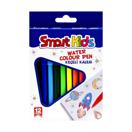 Globox Smart Kids Keçeli Kalem 12 Renk 3560
