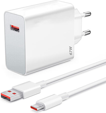 67 Watt Type-c  Fast Qualcomm Turbo Hızlı Şarj Aleti