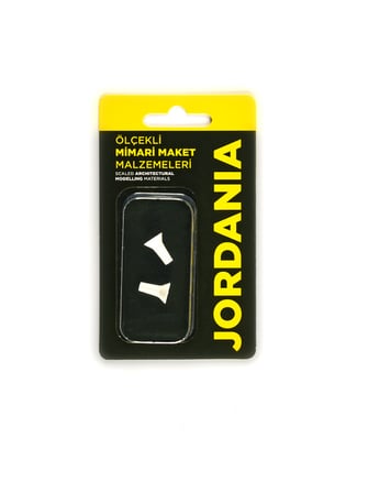 Jordania Ölçekli Mimari Maket Ayaklı Lavabo 1/050 15 Mm Je07-B150-03 (2 Li Paket)