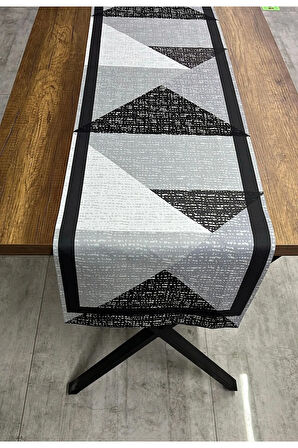 Geometrik Desenli Runner 40 X 140