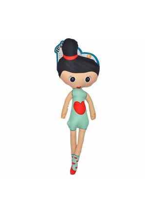 Asya Oyuncak Soft Bebek MOL-114 (Karışık Model 1 Adet)