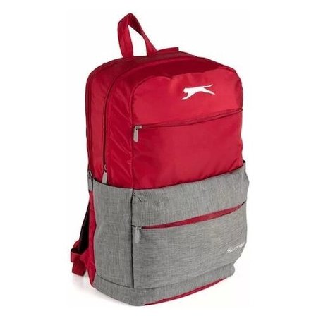 Me Çanta Okul Sırt Çantası Slazenger Traveller Gri Kırmızı 23156