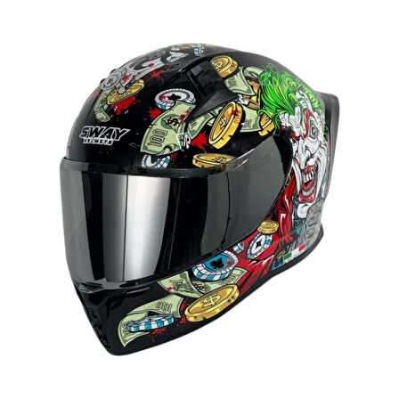 Sway Kapalı Kask Sw 869 Ugly