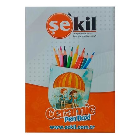 Şekil Seramik Kalemlik Seti
