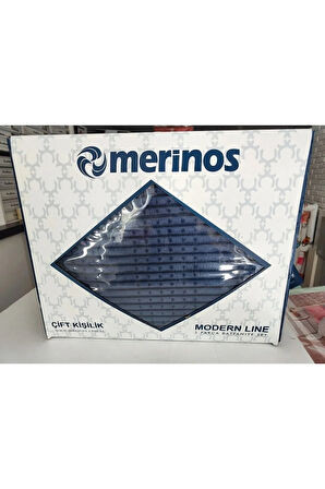 Merinos modern line 3'lü battaniye seti