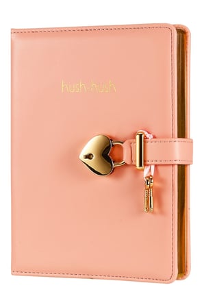 Victoria'S Journals Hush Hush Kilitli Pastel Hatıra Defteri 13X18cCm 80 Gram 160 Yaprak Çizgili 124-1107