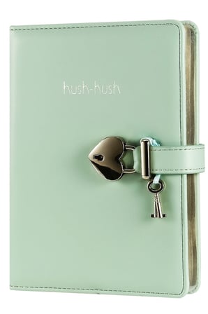 Victoria'S Journals Hush Hush Kilitli Pastel Hatıra Defteri 13X18cCm 80 Gram 160 Yaprak Çizgili 124-1109