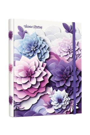 Victoria's Journals Gizli Spiralli Not Defteri 17X24 Cm 96 Yaprak Çizgili 124-1152