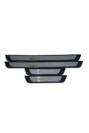 TOYOTA HILUX ÖZEL RESİMLİ KAPI EŞİĞİ OLD KROM MODEL