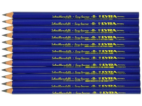 Lyra Easy Learner - Alıştırma Kalemi Kurşun Kalem L1730101 (12 Li Paket)