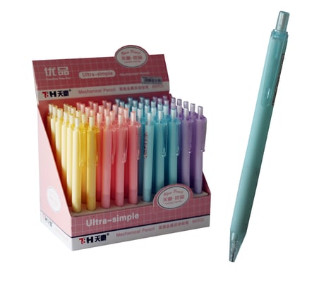 Bafix Tianhao Versatil Kalem (Mekanik Kurşun Kalem) 0.7 Mm 7070 (60 Lı Paket)