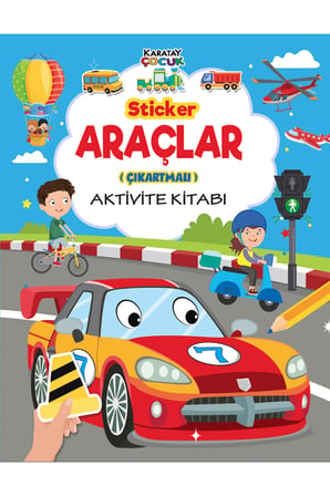 Karatay Yayınları 4E Sticker Çıkartmalı Aktivite Kitabı 8 Kitap