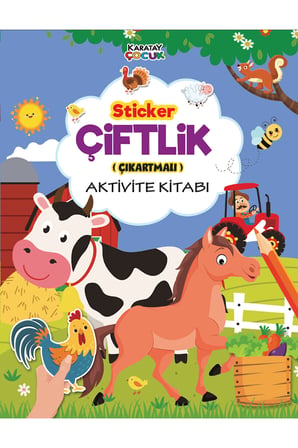 Karatay Yayınları 4E Sticker Çıkartmalı Aktivite Kitabı 8 Kitap