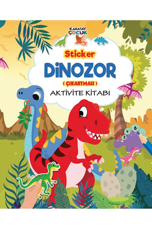 Karatay Yayınları 4E Sticker Çıkartmalı Aktivite Kitabı 8 Kitap