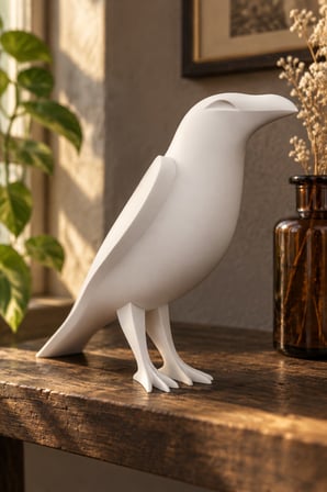 Karga Figürlü Dekoratif Biblo - 17cm