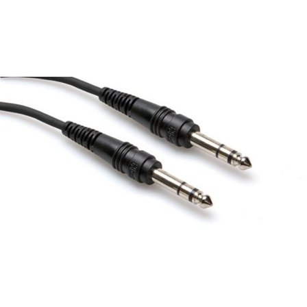 HOSA 1/4\'\' TRS (M) - 1/4\'\' TRS (M) Balanslı kablo 4.5 mt.